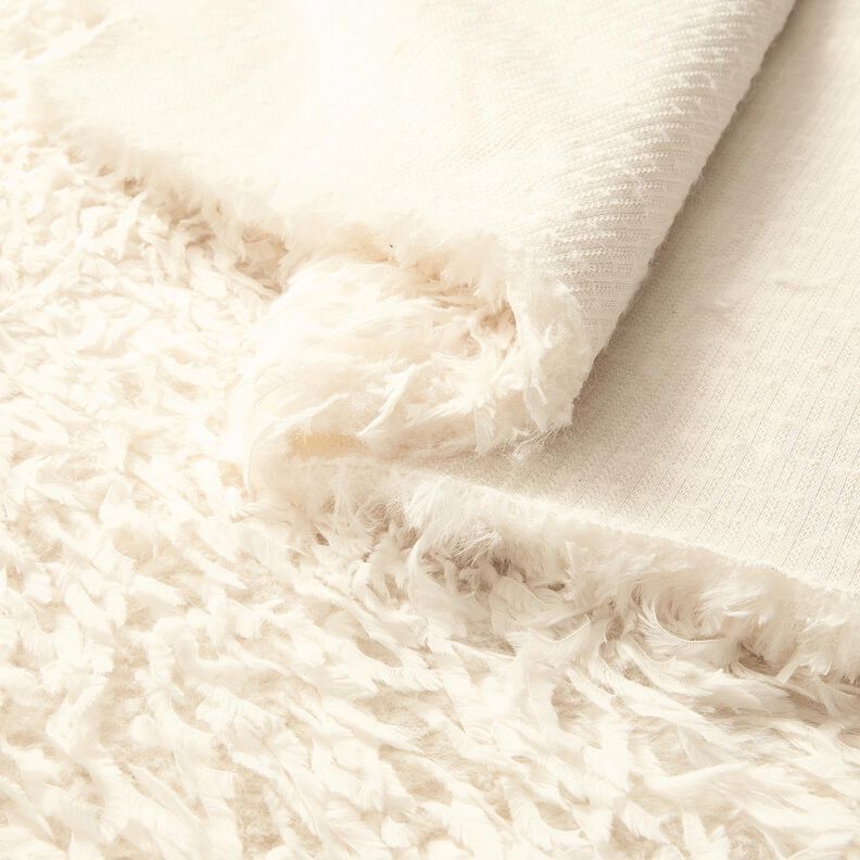 Fourrure synthétique Plumes unies | Katia Fabrics – blanc, image number 9