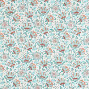 Viscose Voile Fleurs d'Ibiza – beige clair, 