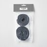 Set de bandes velcro autocollantes [2 x 2m | 20 mm] – noir,  thumbnail number 1