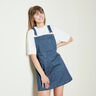 Chambray  – bleu jean/rouge feu,  thumbnail number 5