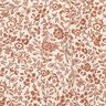 Tissu double gaze de coton Fleurs bicolores  | Poppy Fabrics – beige clair/caramel,  thumbnail number 2