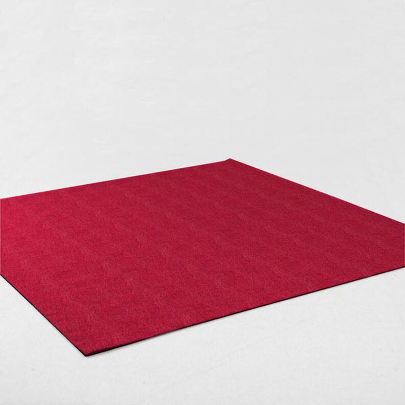 Feutrine 90 cm / épaisseur de 3 mm – rouge bordeaux,  image number 2