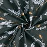 Jersey coton Tissu sous licence Harry Potter, Hedwige avec un balai | Warner Bros. – gris schiste,  thumbnail number 3