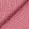 Tissu double gaze de coton fins points scintillants| by Poppy – vieux rose,  thumbnail number 4