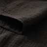 Tissu double gaze de coton – noir,  thumbnail number 5