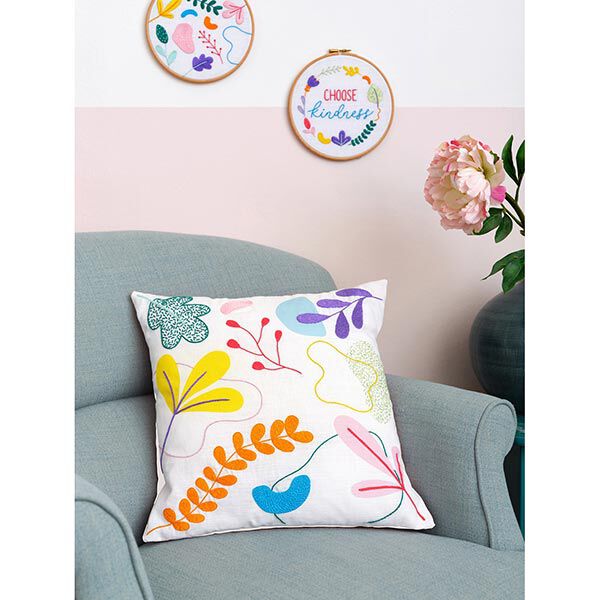 Kit broderie Housse de coussin rêve floral, image number 2
