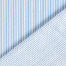 Tissu stretch pour chemise à fines rayures – blanc/bleu clair,  thumbnail number 5