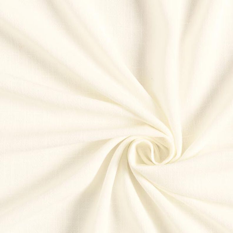 Viscose et lin doux – écru,  image number 1
