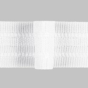 Ruban plissé 1x, 26 mm – blanc | Gerster, 