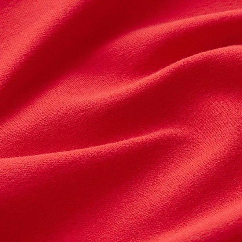 French Terry léger uni – rouge,  image number 4