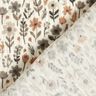 Tissu double gaze de coton Fleurs d'automne – écru,  thumbnail number 4