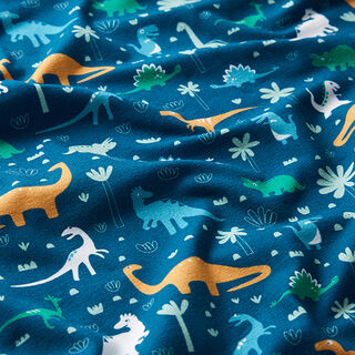Jersey coton Univers des dinosaures | PETIT CITRON – pétrole, 