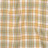 Tissu double gaze de coton Carreau | Poppy Fabrics – jaune curry/sauge,  thumbnail number 2