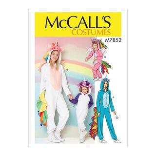 Costume Fille, McCalls 7852 | 104 - 134, 