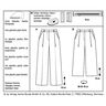 Pantalon | Culotte, Burda 6436 | 34 - 44,  thumbnail number 6