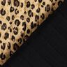 Tissu gaze de coton Tissu matelassé Imprimé lion – beige/noir,  thumbnail number 5