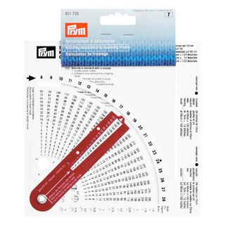 Compteur de tricot avec un cadre compteur, 