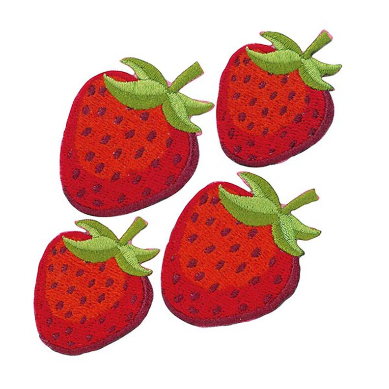 Application fraises [ 4 Pièces ] | Kleiber – rouge/vert,  image number 1