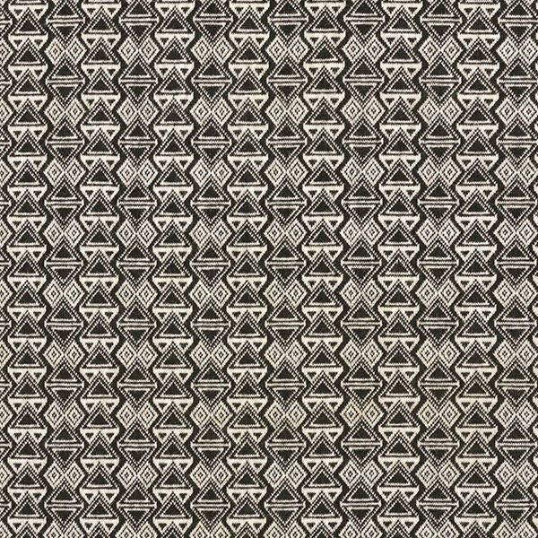 Maille jacquard Triangles – noir/blanc,  image number 1
