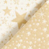 Tissu de décoration Jacquard Lurex Mer d'étoiles – beige clair/or,  thumbnail number 4