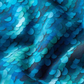Softshell Aspect paillettes – pétrole/bleu roi, 
