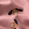 Flanelle coton Têtes de chiens | by Poppy – vieux rose,  thumbnail number 2