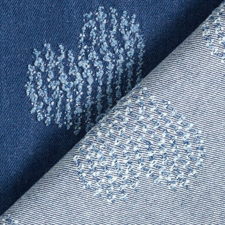 Jeans Cœurs « Destroyed Look » – bleu jean,  image number 5