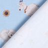 Jersey coton Moutons et chèvres Impression numérique – bleu clair,  thumbnail number 4