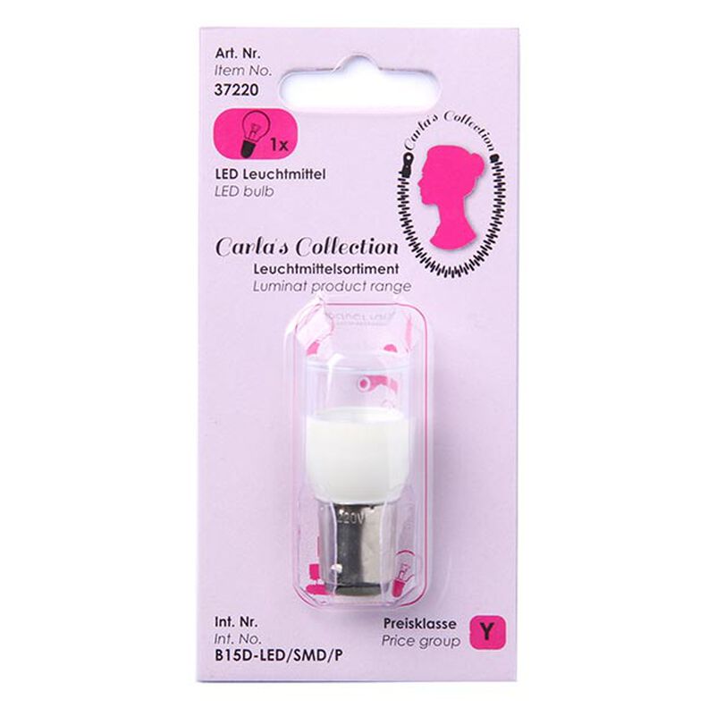 Ampoule LED “Carla’s Collection” B15D 230 V|0,6 Watts,  image number 1