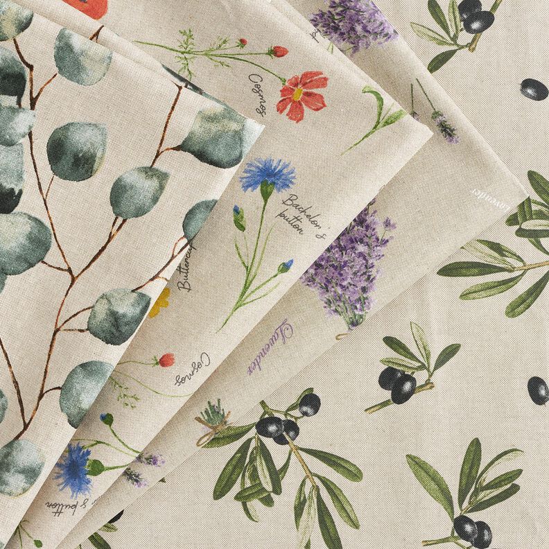 Coton enduit Branches d’eucalyptus – nature,  image number 6