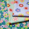 Coton enduit Fleurs joyeuses | Poppy Fabrics – menthe/jaune citron,  thumbnail number 6