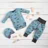 Jersey coton Voitures jouets – bleu jean/nature,  thumbnail number 5