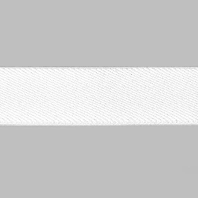 Ruban élastique Basique - blanc,  image number 1