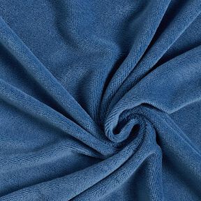 Tissu éponge douillet Bambou Uni – bleu pigeon, 