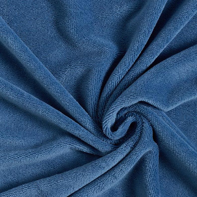 Tissu éponge douillet Bambou Uni – bleu pigeon,  image number 1
