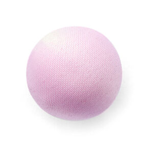 Bouton recouvert, Satin Duchesse – rose, 