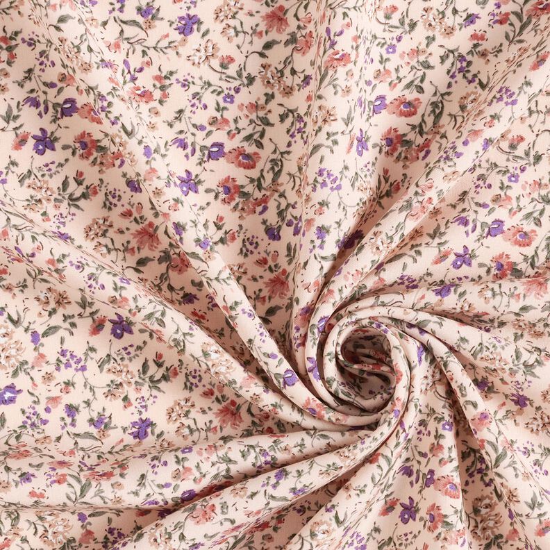 Tissu en viscose Mille-fleurs – rosé,  image number 3