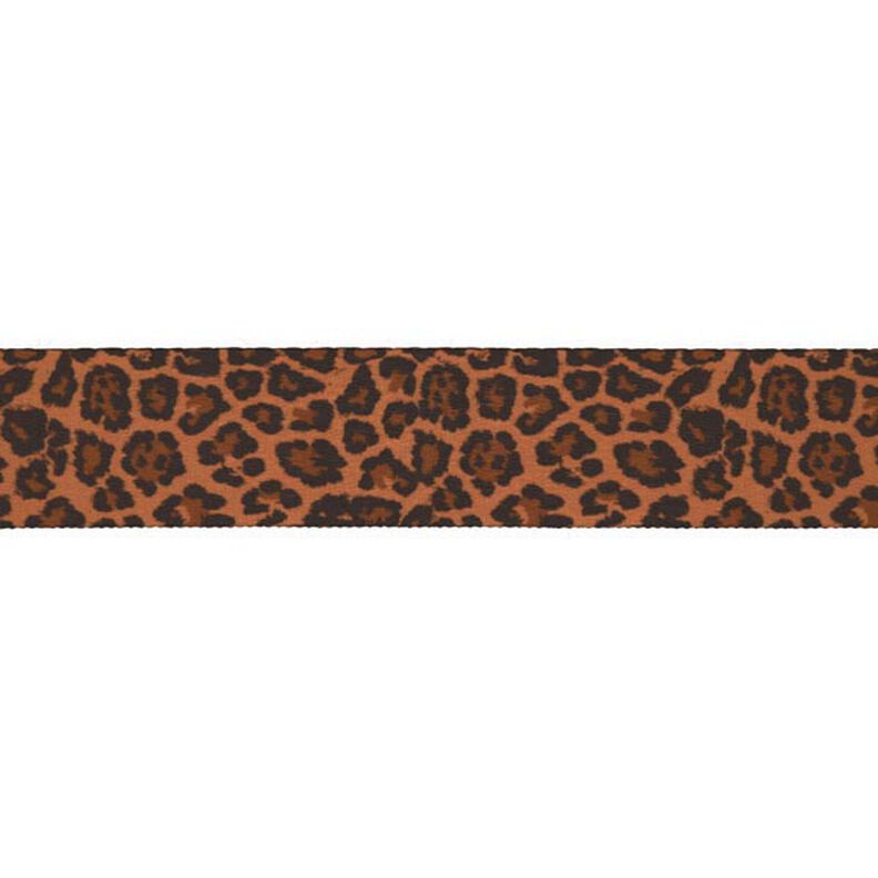 Sangle Léopard [ Largeur : 40 mm ] – bronze/marron,  image number 1