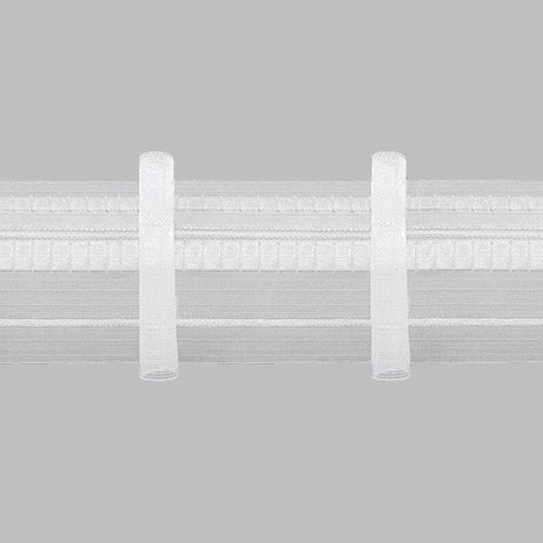 Ruban plissé 1x, 90 mm – transparent | Gerster,  image number 1