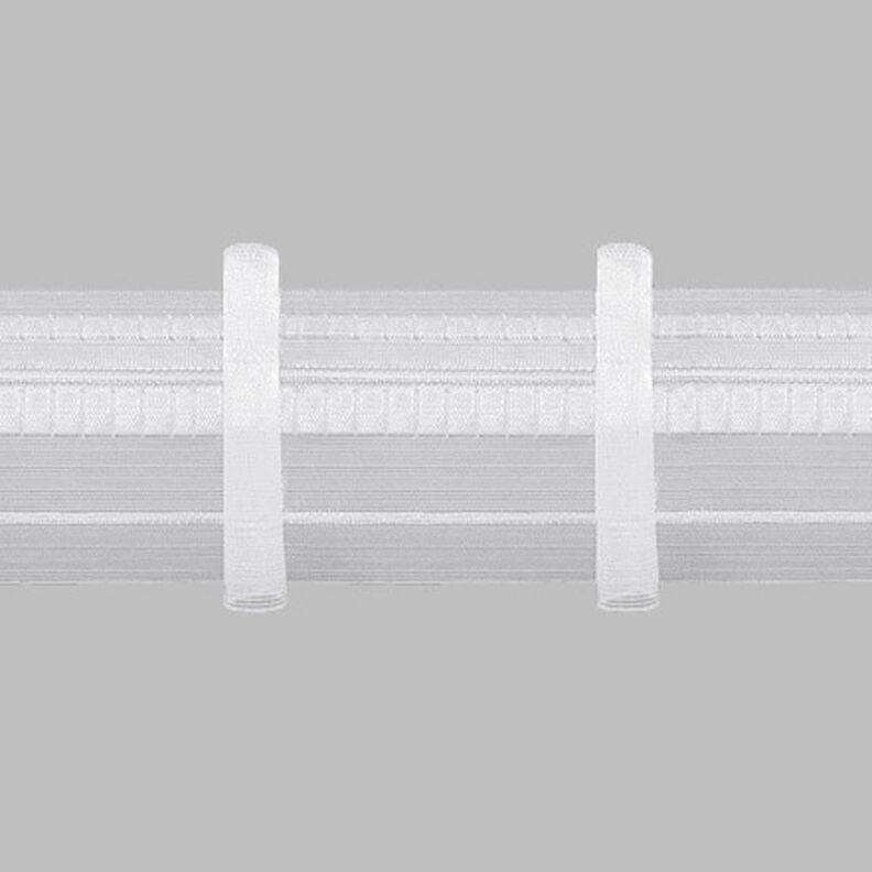 Ruban plissé 1x, 90 mm – transparent | Gerster,  image number 1