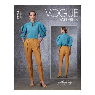 Chemisier / Pantalon, Vogue 1704 | 34-42, 