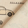 Tissu de décoration Semi-panama coccinelle VW – noir/nature,  thumbnail number 4