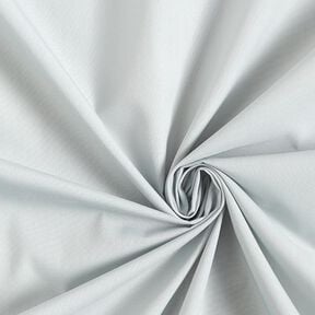 Tissu en polyester et coton mélangés, facile d’entretien – gris clair, 