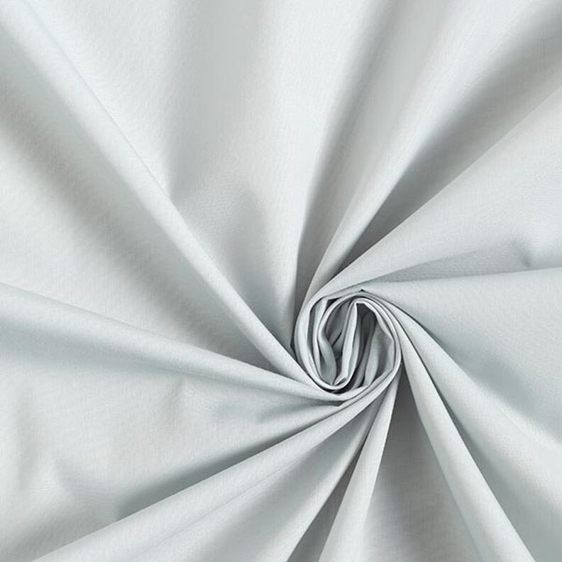 Tissu en polyester et coton mélangés, facile d’entretien – gris clair, image number 1