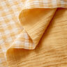 Tissu double gaze de coton Carreaux vichy à fil teinté – or ancien/blanc,  thumbnail number 2