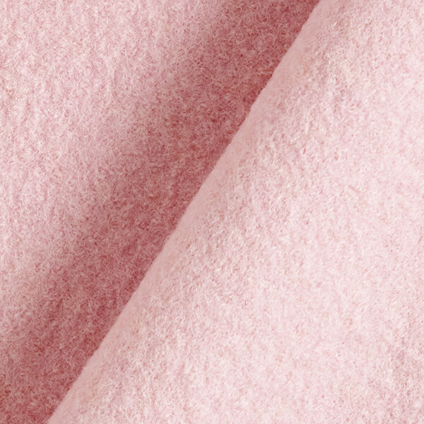Loden de laine foulé – rosé – Échantillon,  image number 3