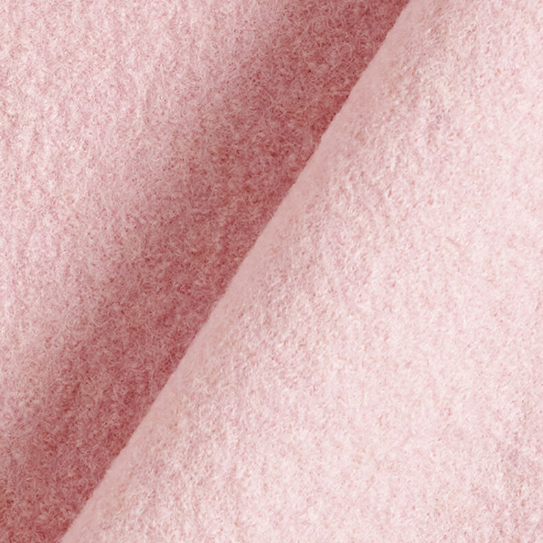 Loden de laine foulé – rosé,  image number 3