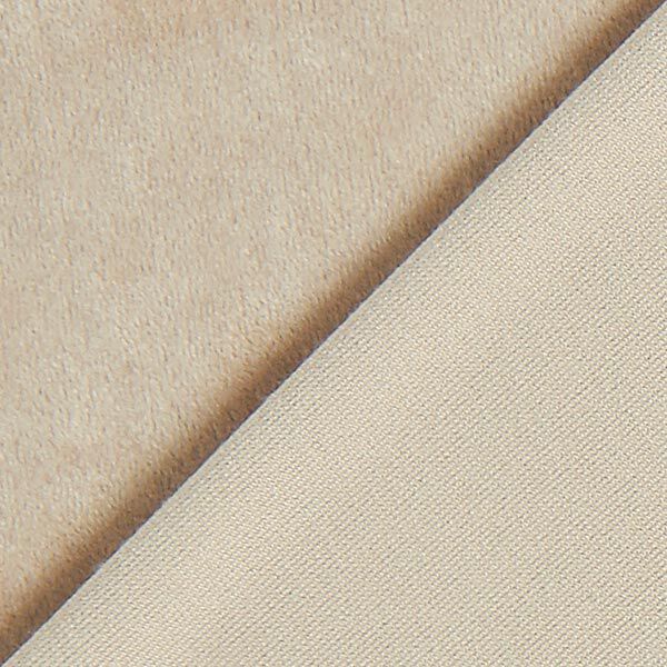 Velours stretch Tissu Nicki – beige clair,  image number 3