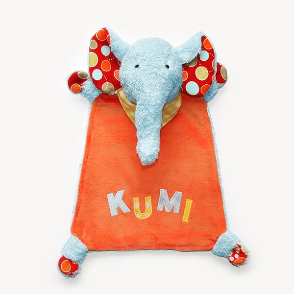 Tutoriel de couture doudou éléphant : Patron en papier "KUMI" | Kullaloo, image number 2