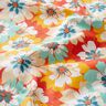 Coton enduit Fleurs de printemps – menthe/terre cuite,  thumbnail number 3
